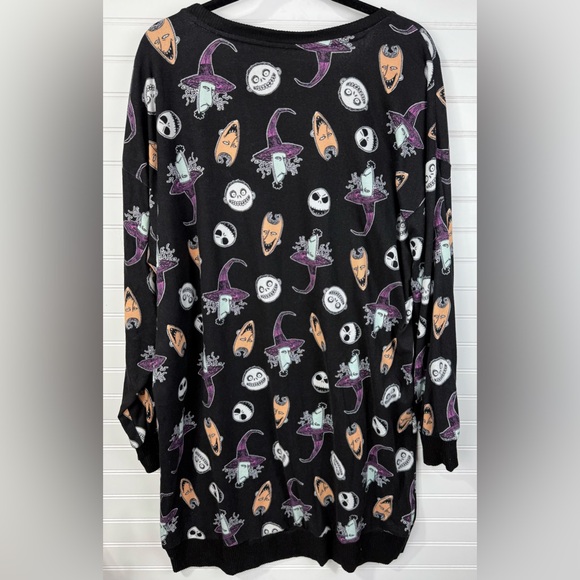 Tim Burtons Nightmare Before Christmas womens plus size nightgown. Size 2X - Picture 2 of 6